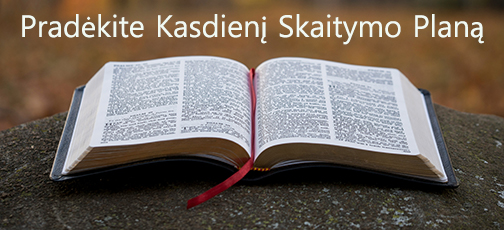 
Biblijos skaitymo planas lietuvių kalba

