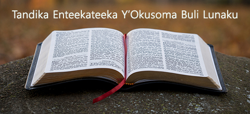 
Enteekateeka z'Okusoma Baibuli mu Luganda

